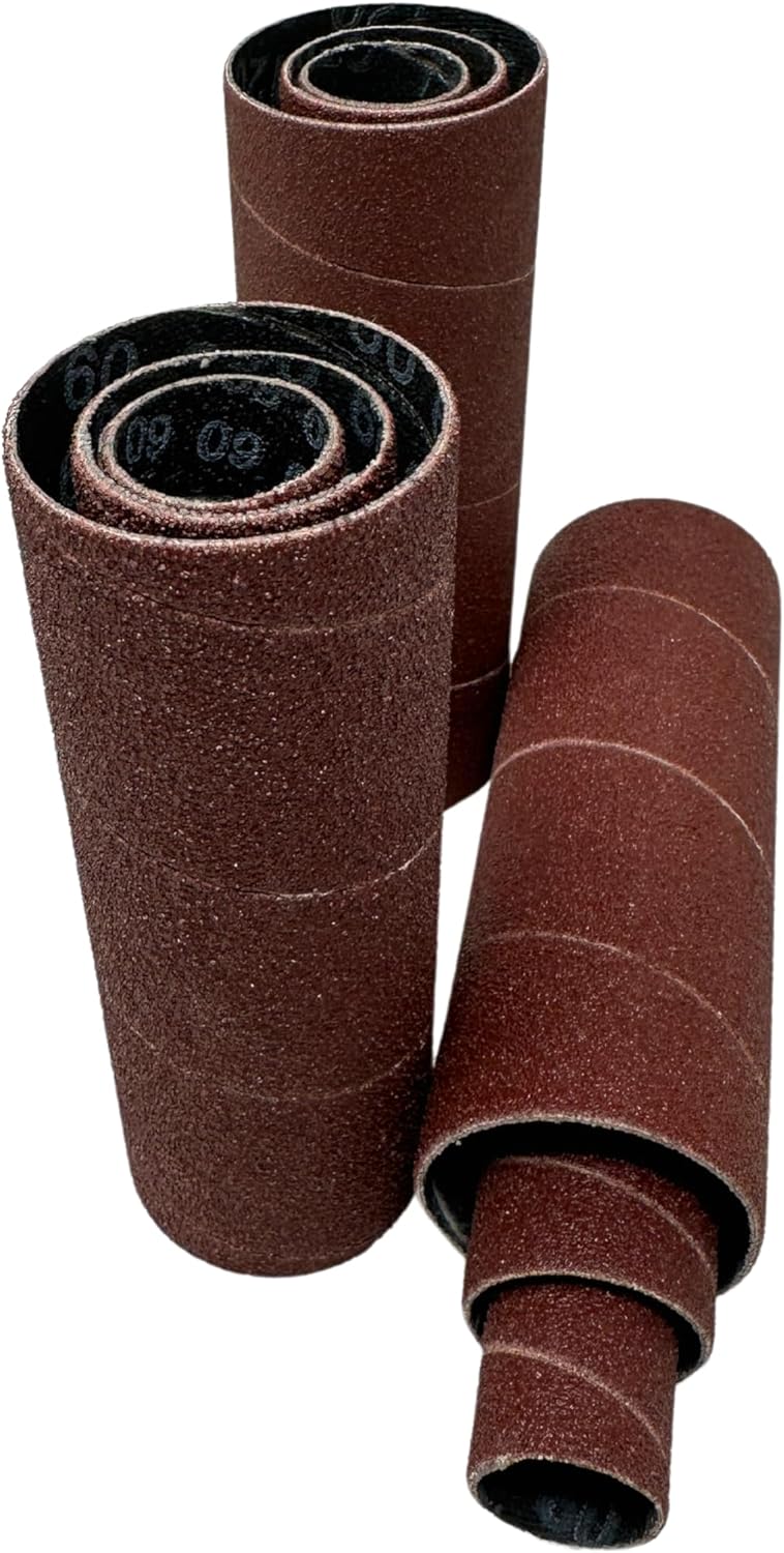 4-1/2" inch Sanding Sleeves Set for Drill Press